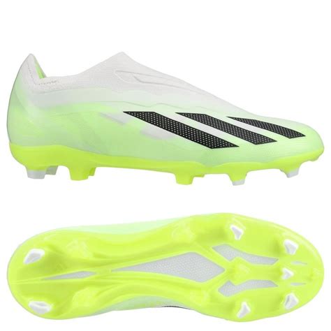 adidas x crazyfast + fg crazyrush - weiß/schwarz/lucid lemon|adidas X Crazyfast+ FG .